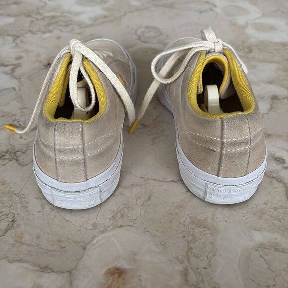 Converse One Star Low 'Beige Yellow' Suede Leather - Picture 9 of 13